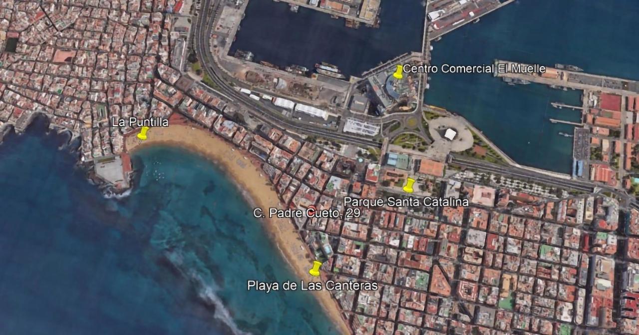 Flatguest Blue Sea - Canteras Beach - Balcony 大加那利岛拉斯帕尔马斯 外观 照片